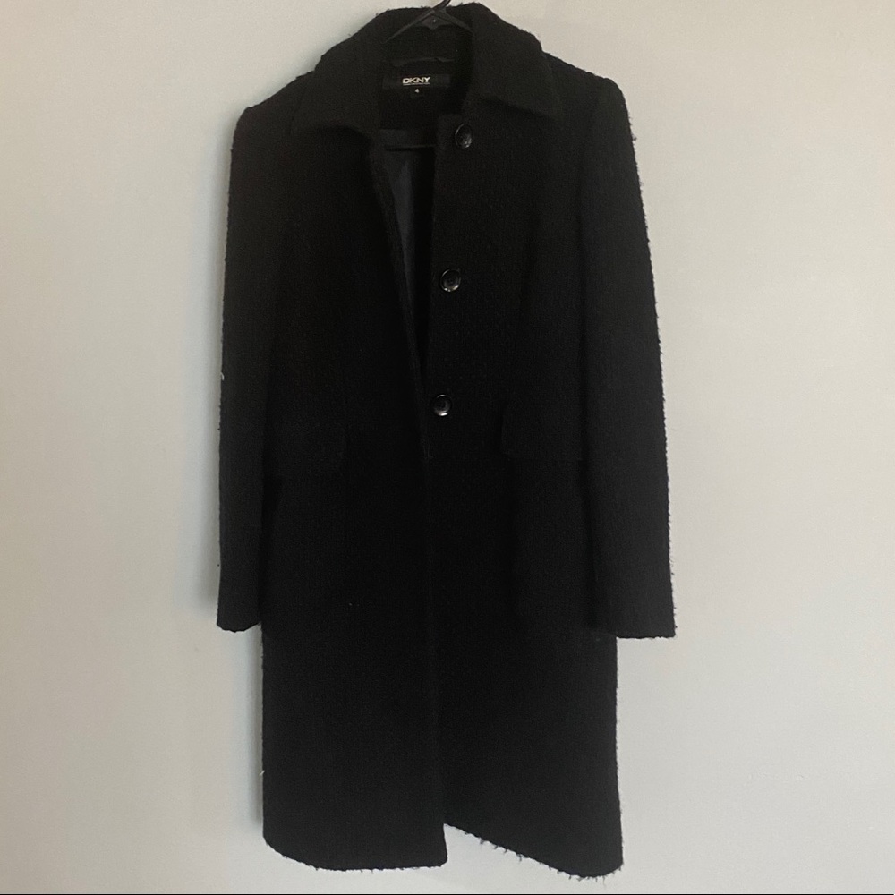 DKNY wool pea coat